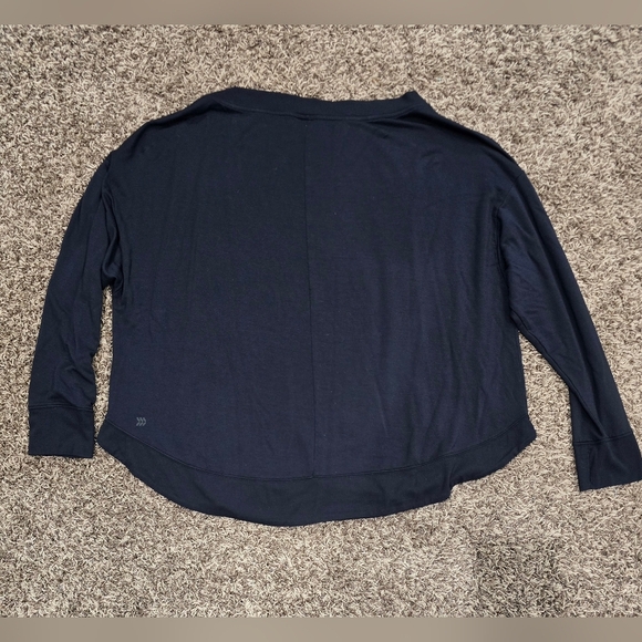 All In Motion Women's Super Soft Modal Sweatshirt Black Size 2X - Picture 5 of 8